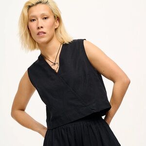 Lucy and Yak Archie Top Black